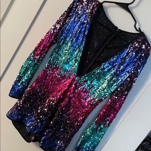 Sequined Jumpsuit